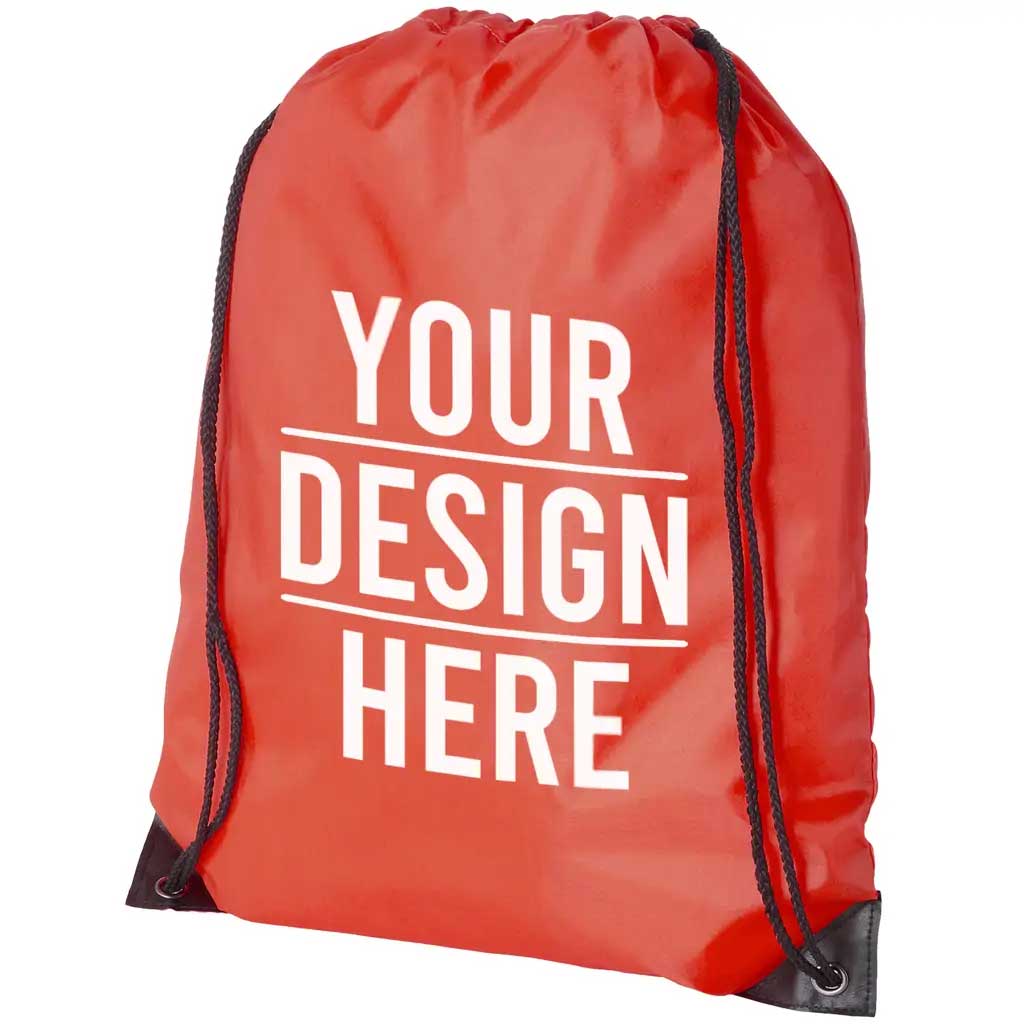 Kaboom Nylon Drawstring Bag
